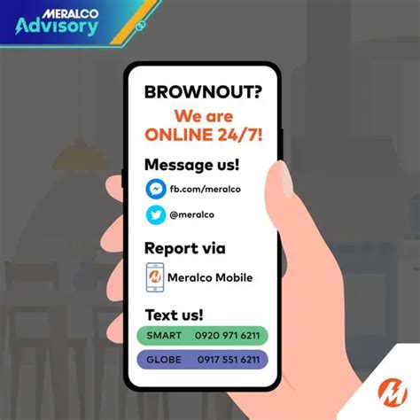 meralco online chat|Contact .